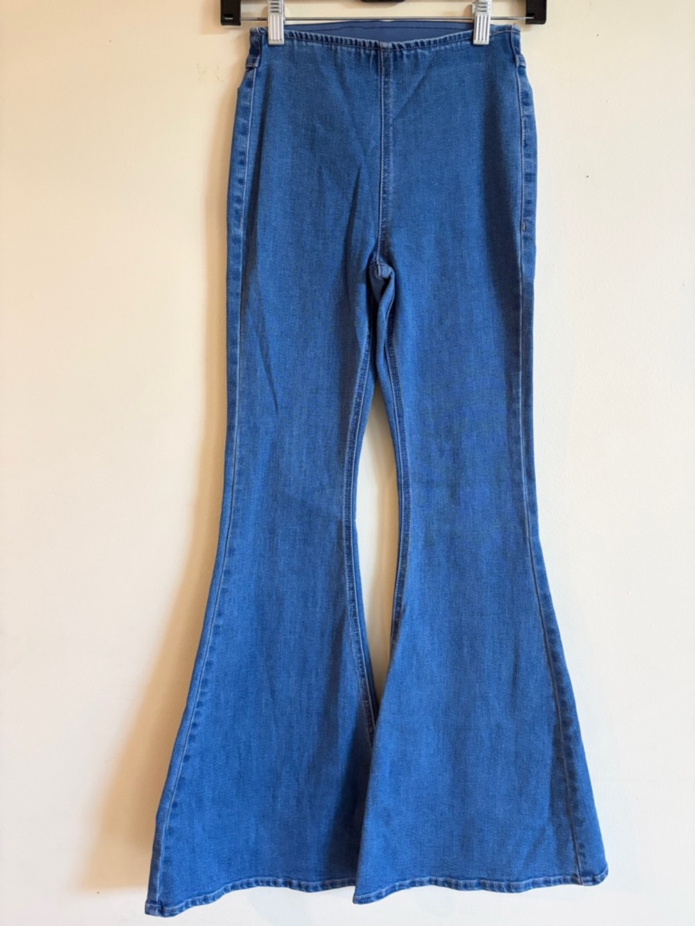 Forever 21 Flare High Rise Jean Pull Up Pants